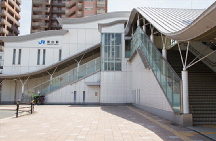 放出駅北口から徒歩30秒のアクセス