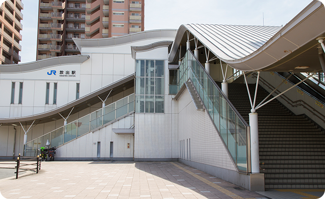 放出駅北口から徒歩30秒