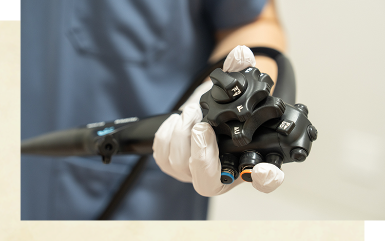 精度の高い内視鏡検査を行っています